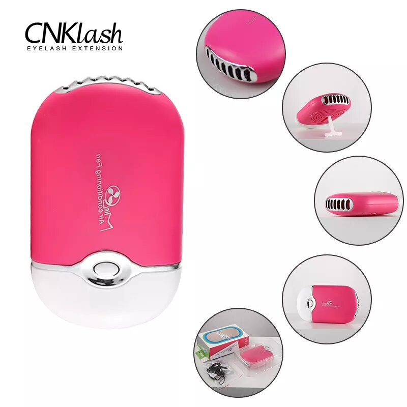 Eyelash Extension Review - USB Mini Eyelashes Fan Grafting Eyelash