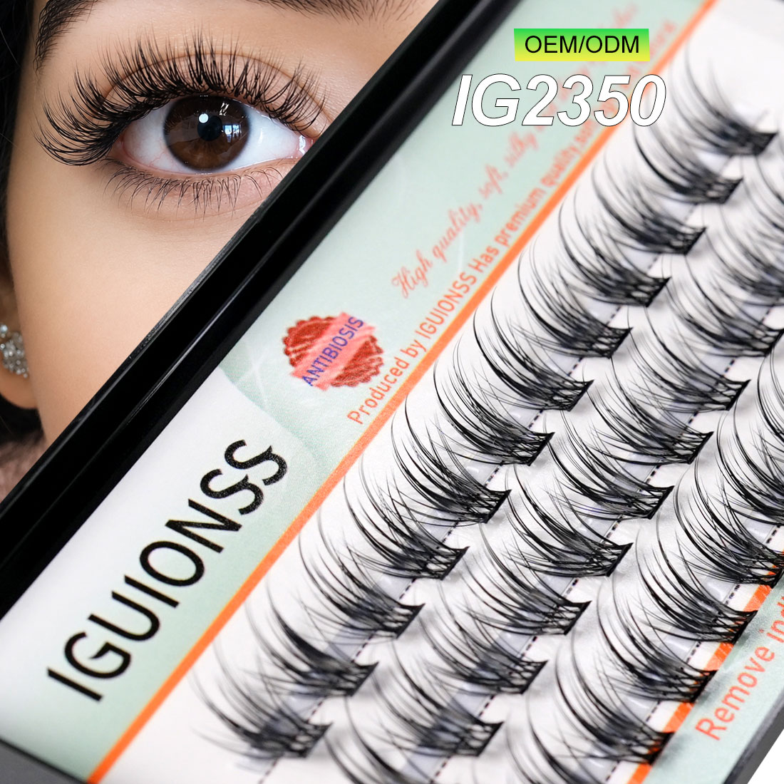 IGUIONSS OEM ODM Segmented Eye - Eyelash Extension For Asian Eyes review and price
