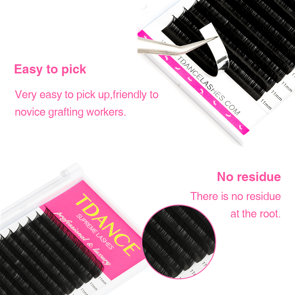 TDANCE Eyelash Extension 16Row - Eyelash Extension Russian review and price