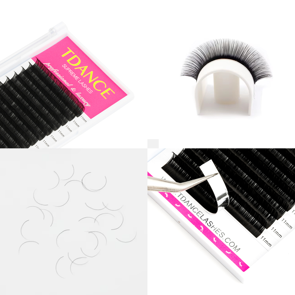 TDANCE Eyelash Extension 16Row - Eyelash Extension Russian review and price