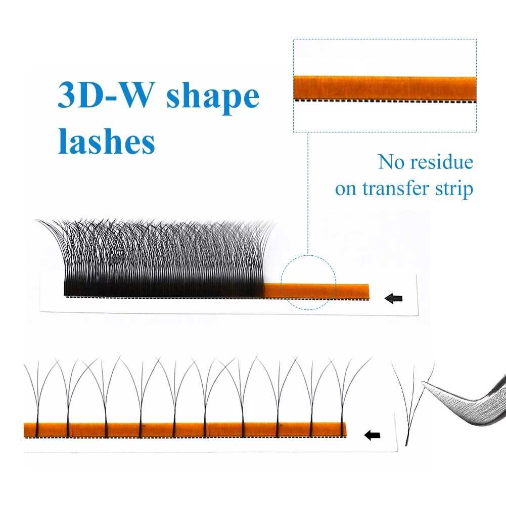 Wendy Lashes W Shape Supplies  - Eyelash Extension Human Hair review and price