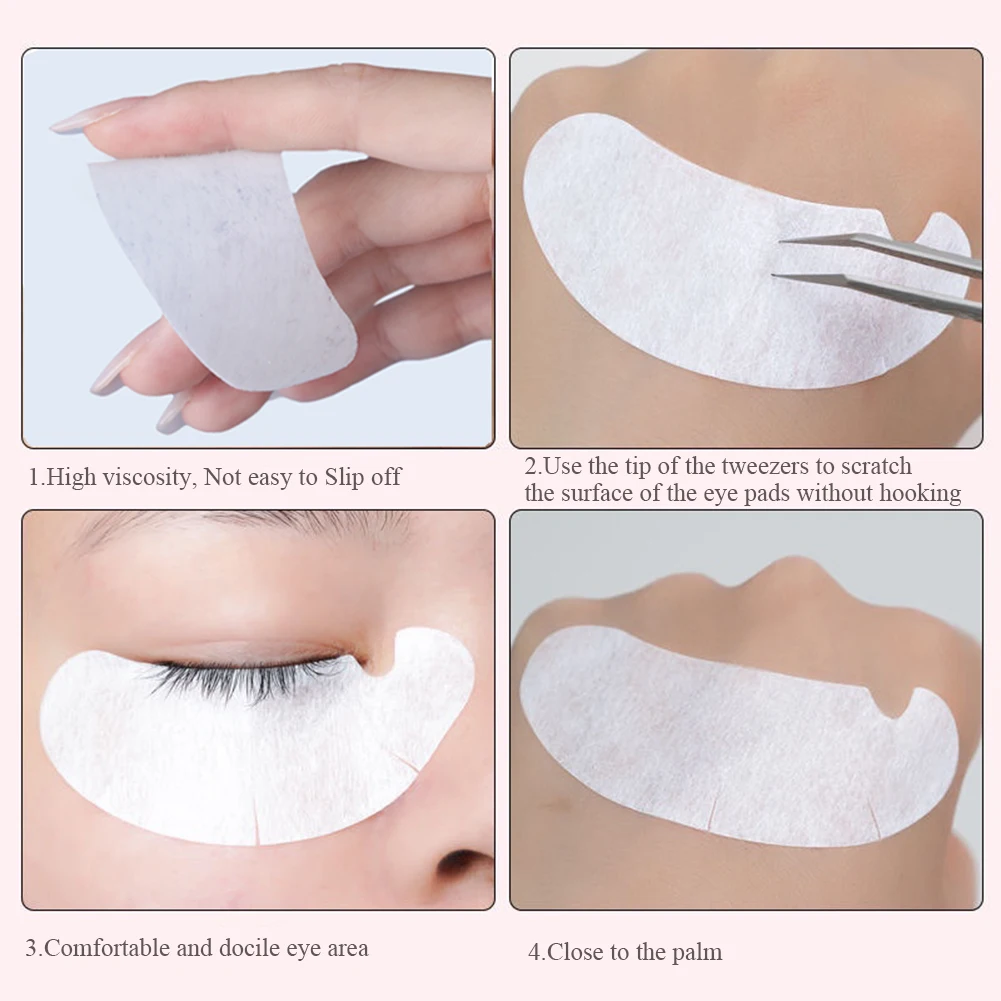 50/100PCS U Shape Eyelash Pads - Under Eye Gel review and price