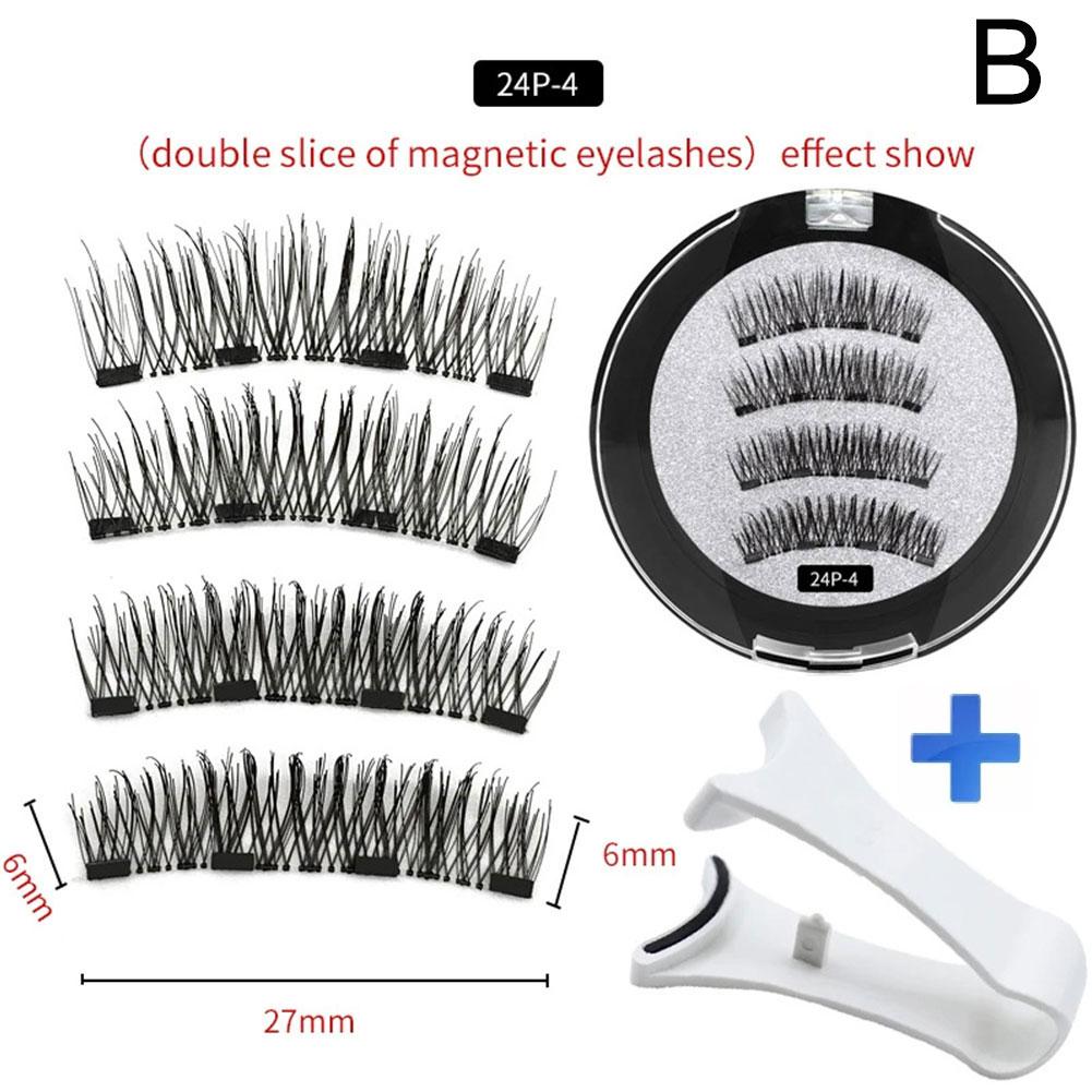 2 Pair 3D Magnetic False Eyela - Eyelash Extension For Asian Eyes review and price