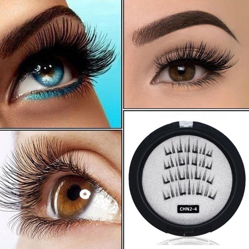2 Pair 3D Magnetic False Eyela - Eyelash Extension For Asian Eyes review and price
