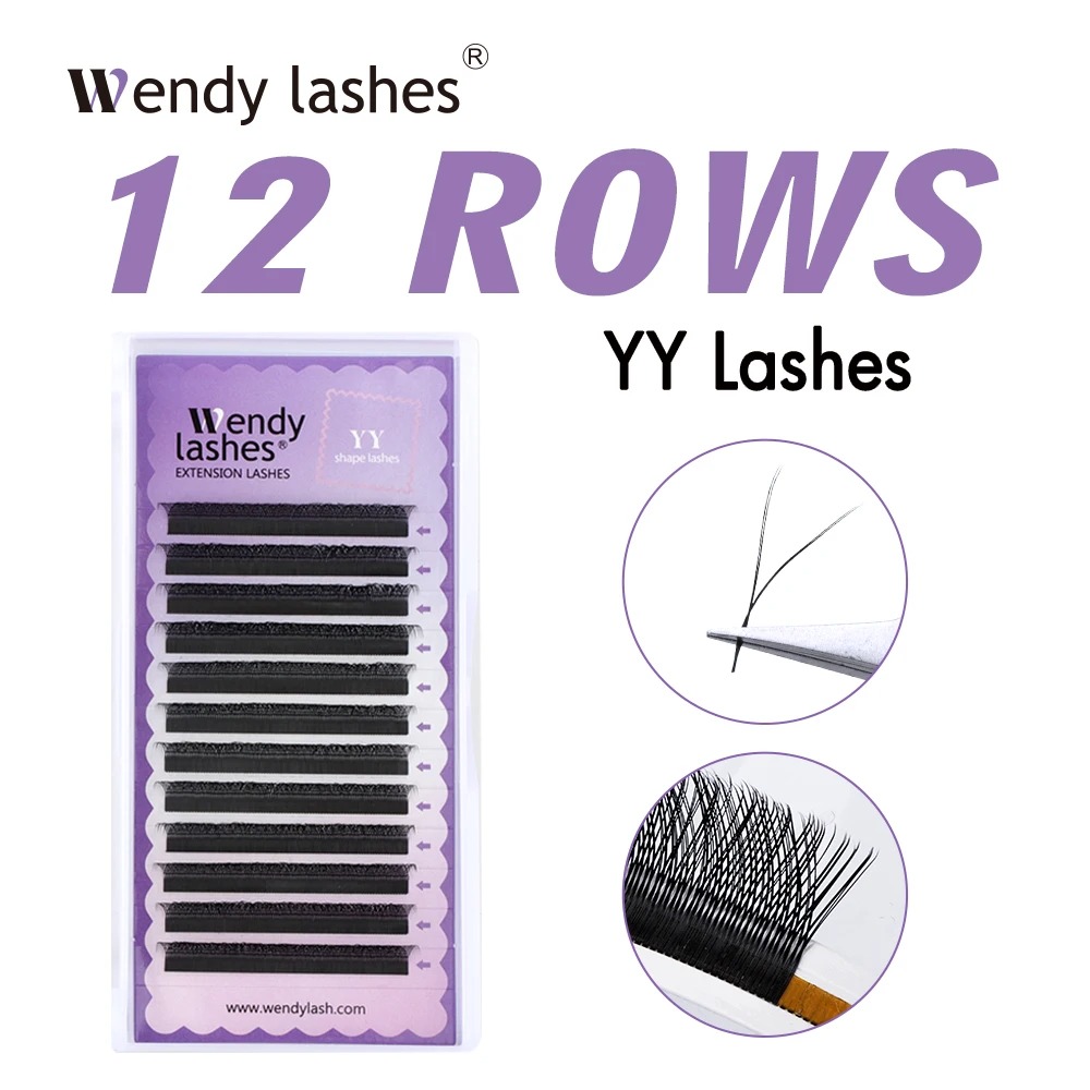 WENDY 2D YY Shape C/D Curl Eya - Eyelash Extension Human Hair review and price