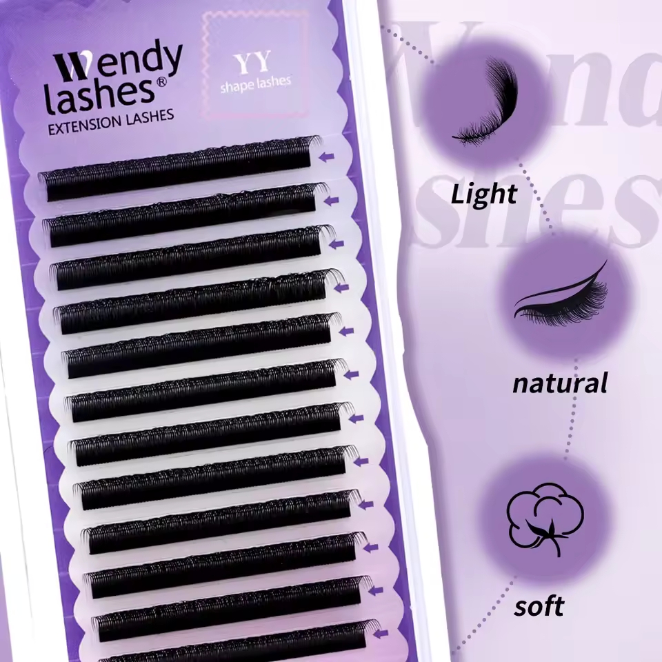 WENDY 2D YY Shape C/D Curl Eya - Eyelash Extension Human Hair review and price