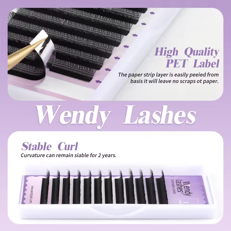 WENDY 2D YY Shape C/D Curl Eya - Eyelash Extension Human Hair review and price