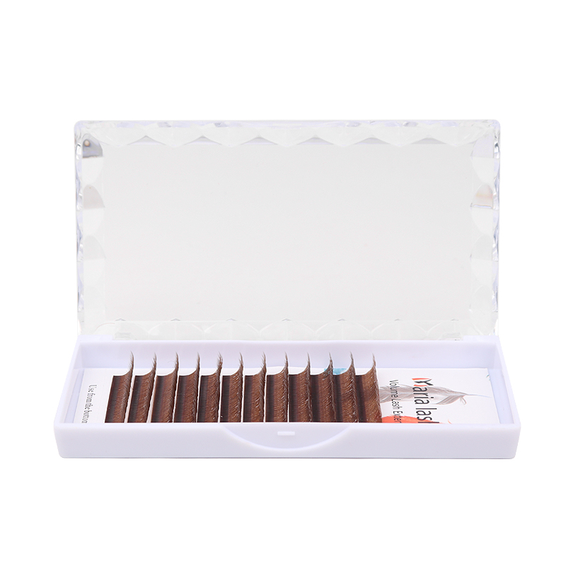 MARIA Brown YY Shaped Eyelash  - Eyelash Extension Human Hair review and price