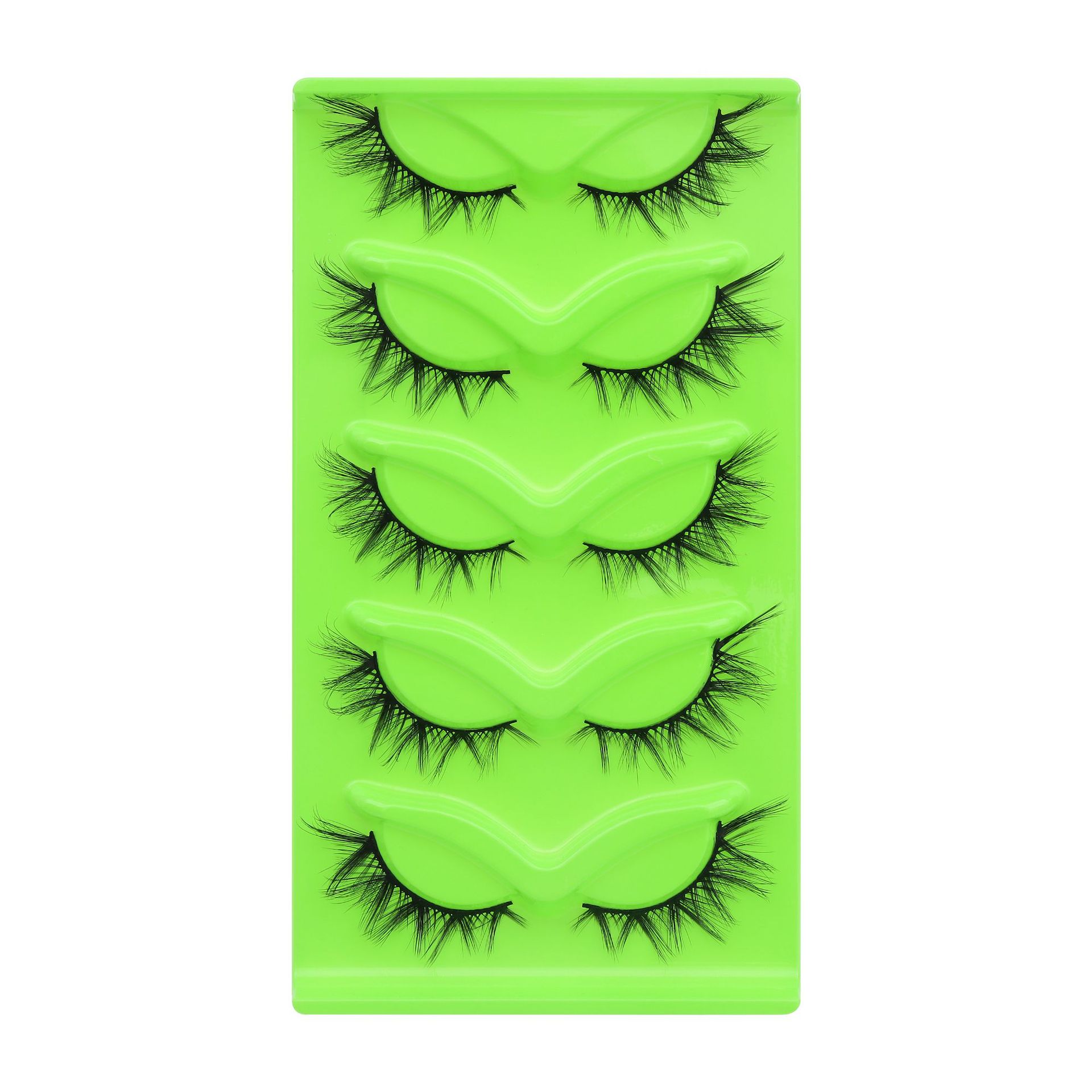 5 Pairs Thick Fluffy False Eye - Eyelash Extension Japanese review and price