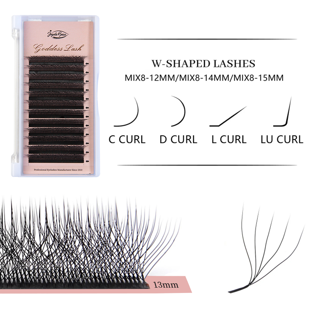 Goddess W3D 4D 5D M Curl Eyela - Eyelash Extension Volume Styles review and price