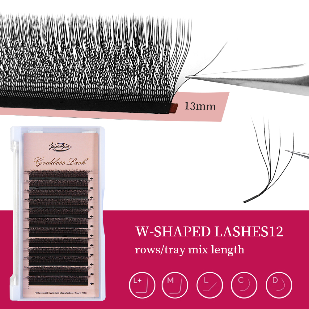 Goddess W3D 4D 5D M Curl Eyela - Eyelash Extension Volume Styles review and price