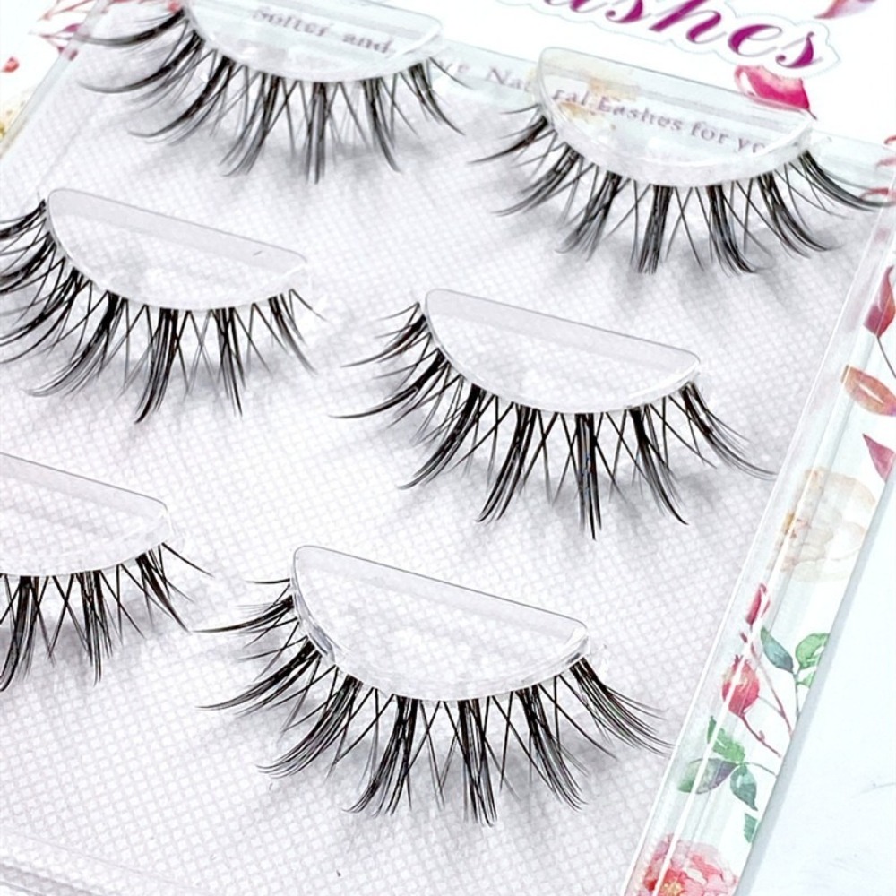 New Natural Look False Eyelash - Eyelash Extension Japanese review and price