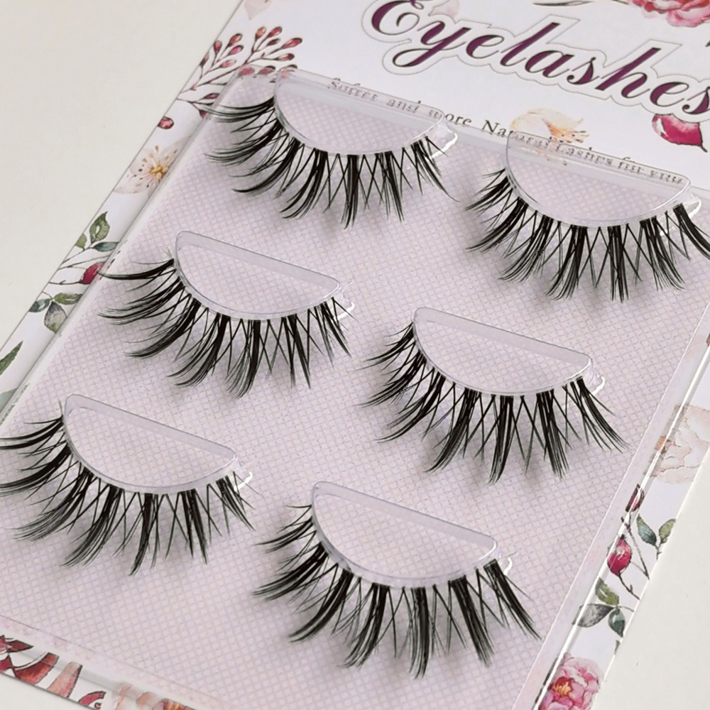 New Natural Look False Eyelash - Eyelash Extension Japanese review and price