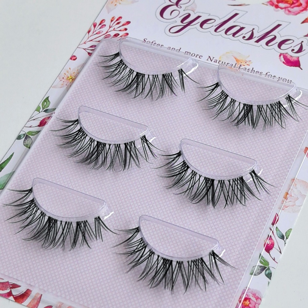 New Natural Look False Eyelash - Eyelash Extension Japanese review and price