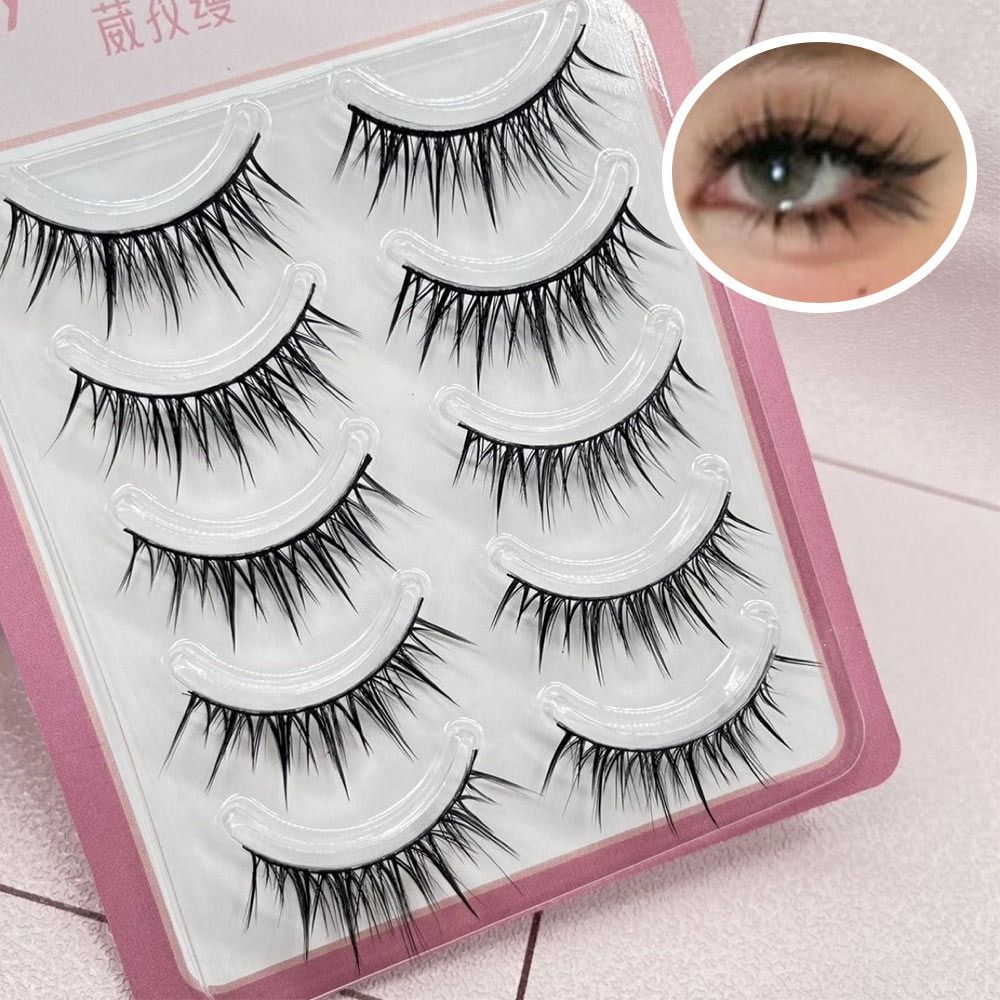 5 Pairs Pack Japanese Cosplay  - Eyelash Extension Japanese review and price