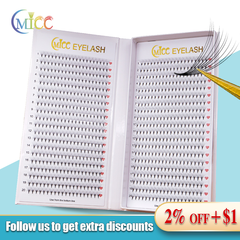 40Line 2D 1600 Fans 20D XXL Tr - Eyelash Extension Russian review and price