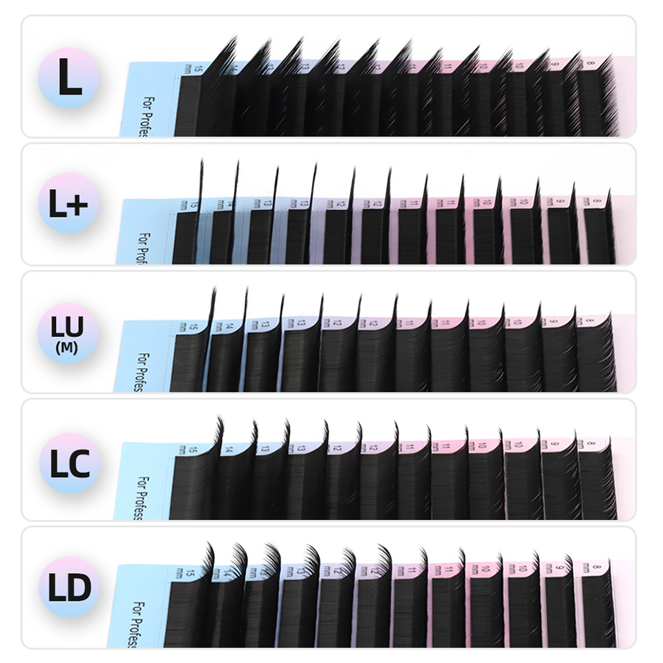 RUJADE L L+ LC LD LU(M) Curl I - Eyelash Extension Human Hair review and price