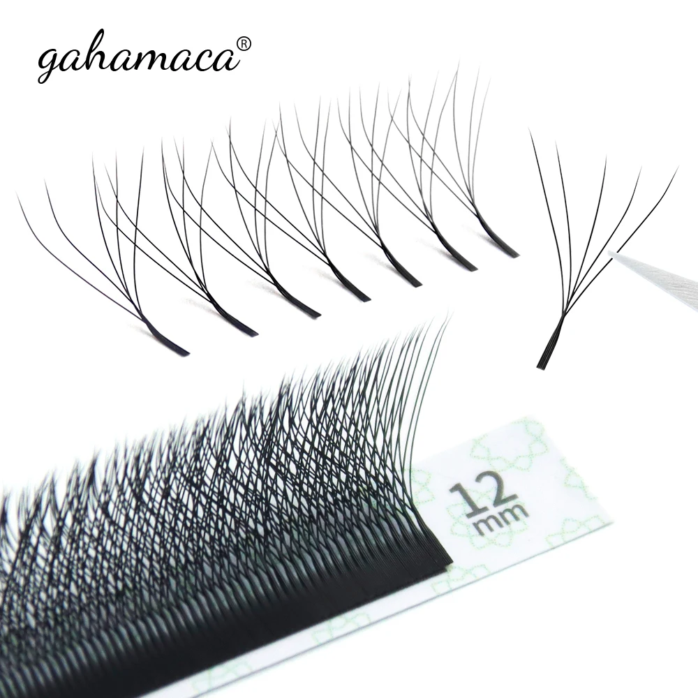 GAHAMACA W-Shape Eyelash Exten - Eyelash Extension Volume Styles review and price