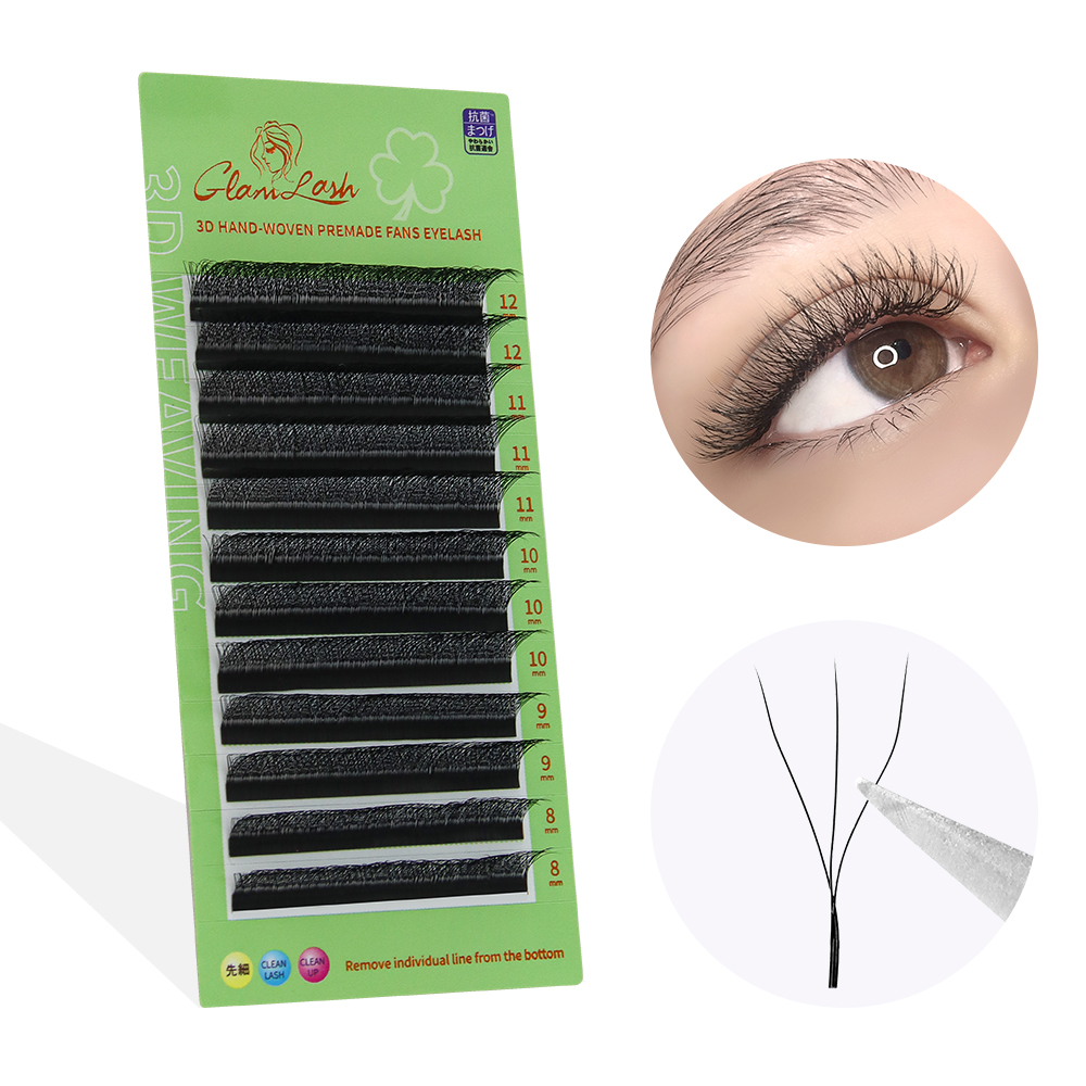 GLAMLASH W Shape Eyelash Exten - Eyelash Extension Volume Styles review and price