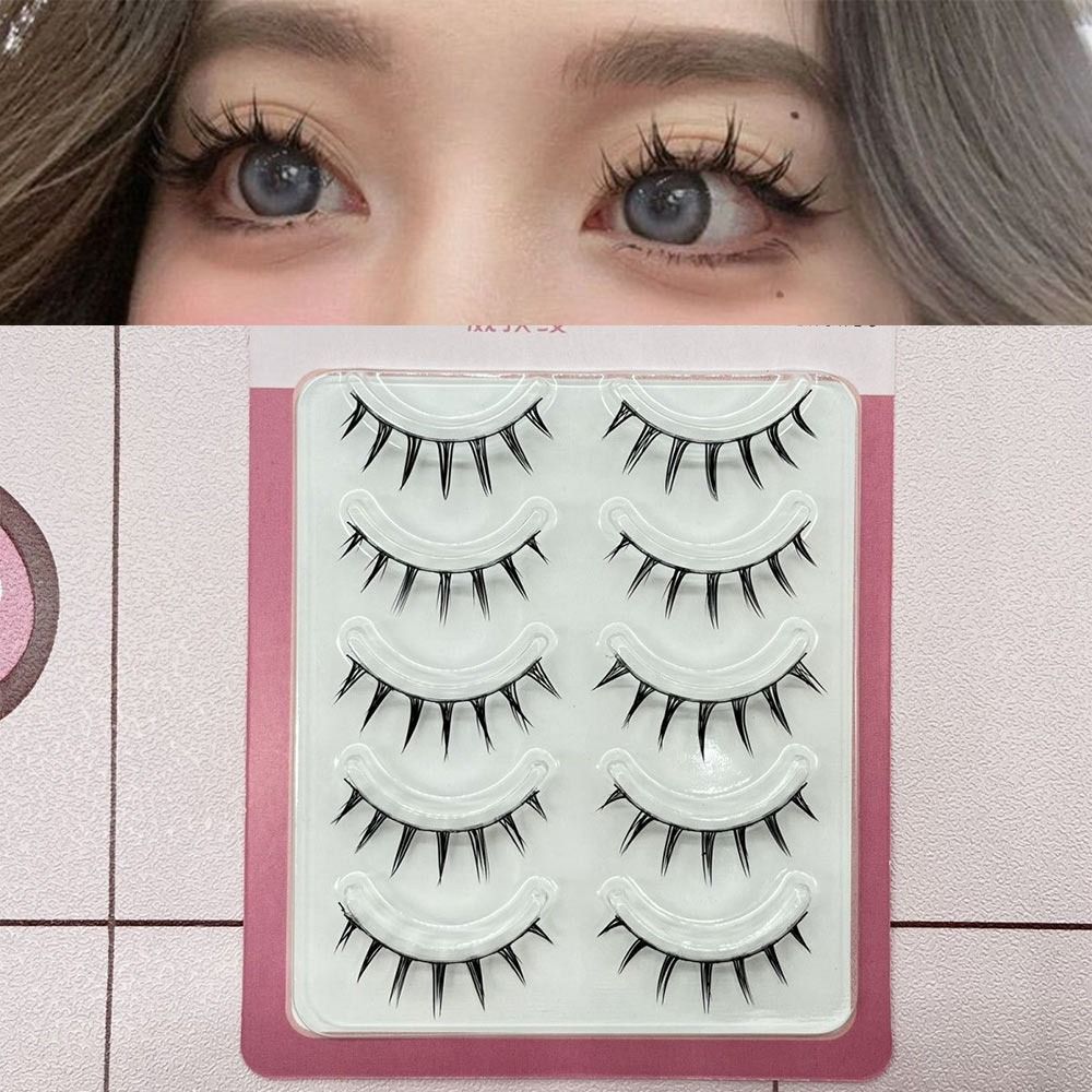 5 Pairs Pack Japanese Cosplay  - Eyelash Extension Japanese review and price