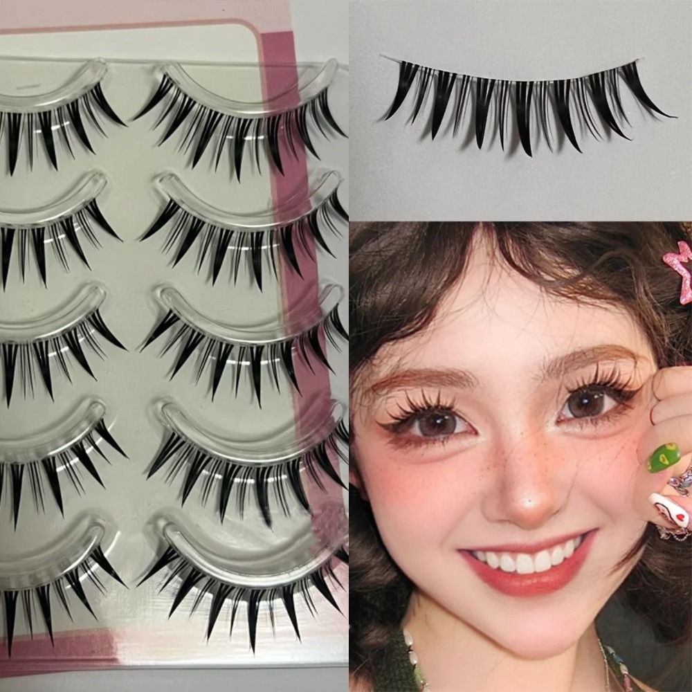 5 Pairs Pack Japanese Cosplay  - Eyelash Extension Japanese review and price
