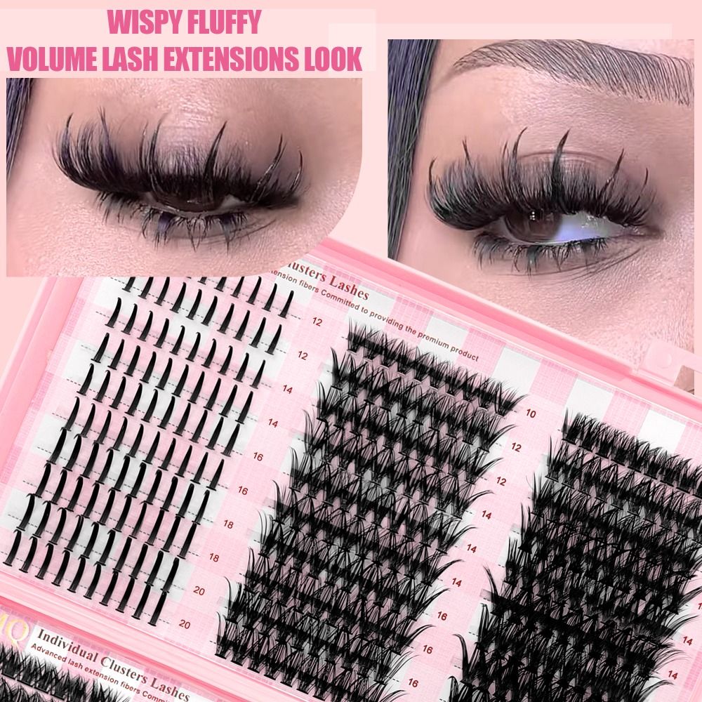 9-16mm Length False Eyelashes  - Eyelash Extension Volume Styles review and price