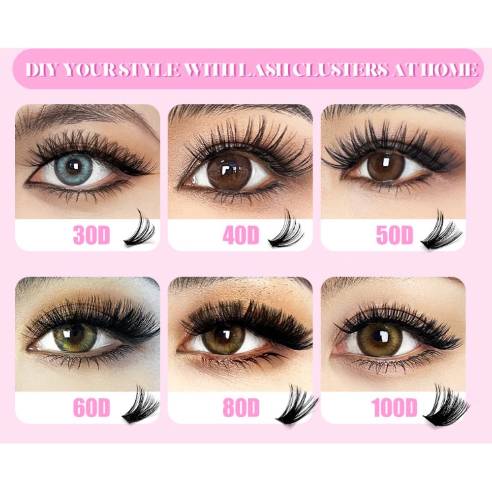 9-16mm Length False Eyelashes  - Eyelash Extension Volume Styles review and price
