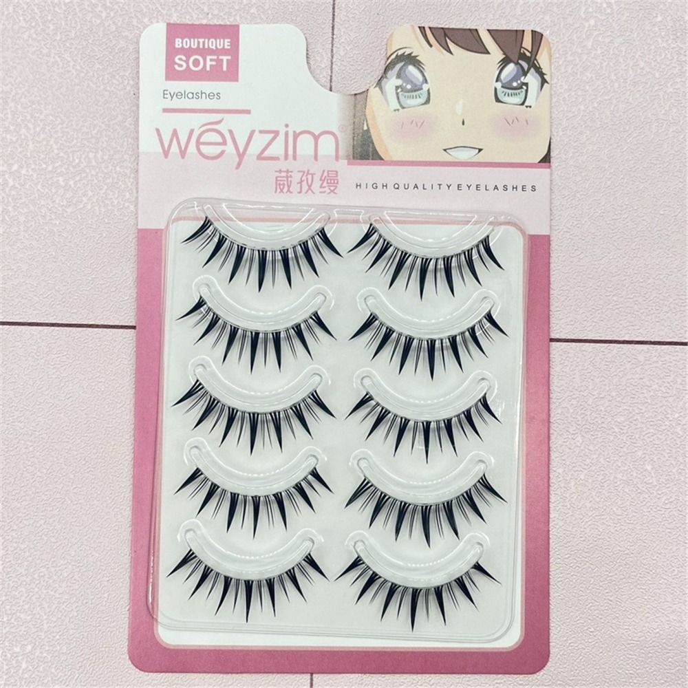 5 Pairs Pack Japanese Cosplay  - Eyelash Extension Japanese review and price