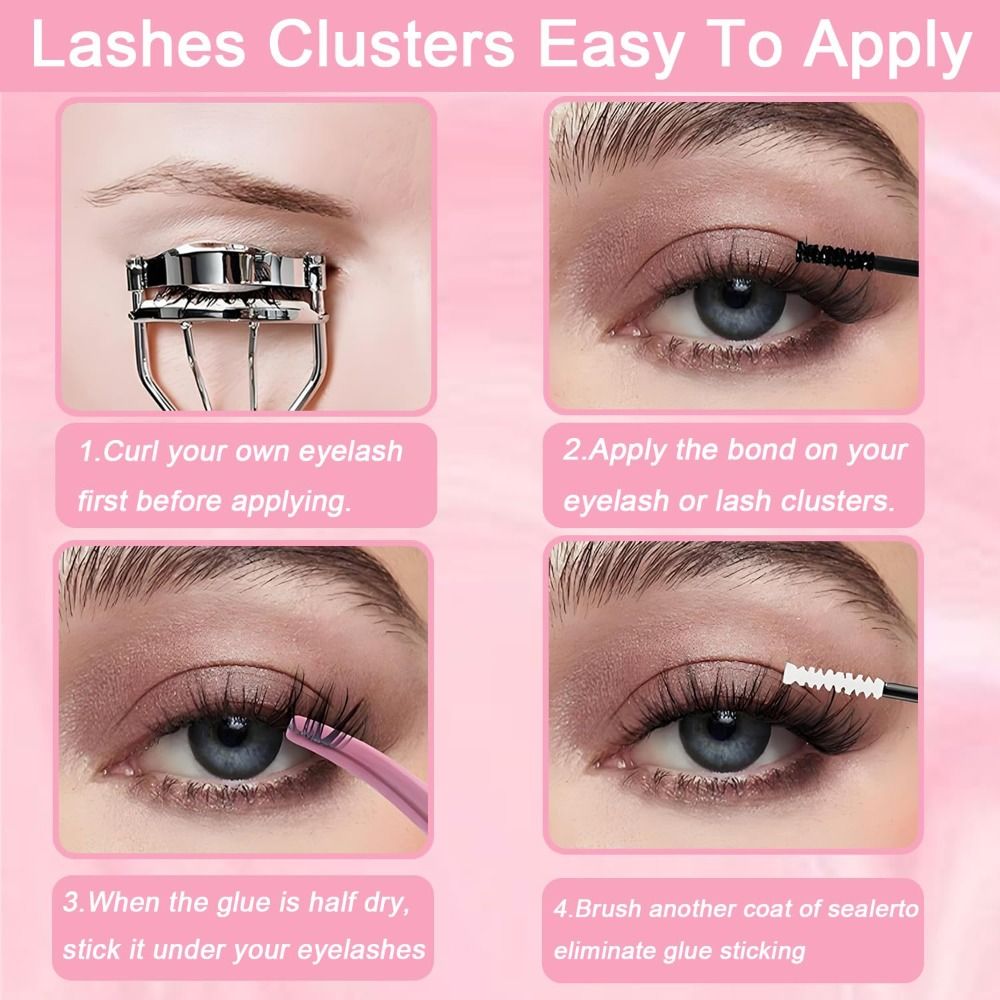 Natural Look False Eyelashes 3 - Eyelash Extension Volume Styles review and price