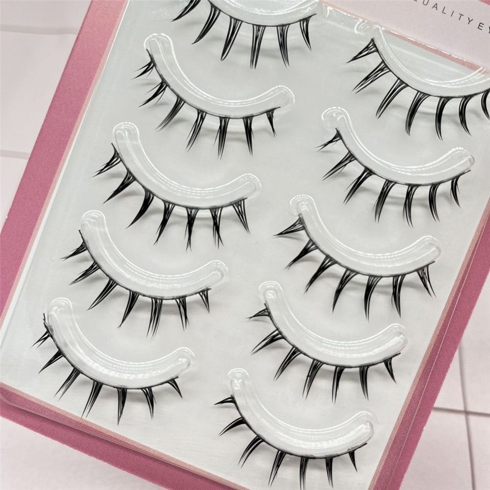 5 Pairs Pack Japanese Cosplay  - Eyelash Extension Japanese review and price
