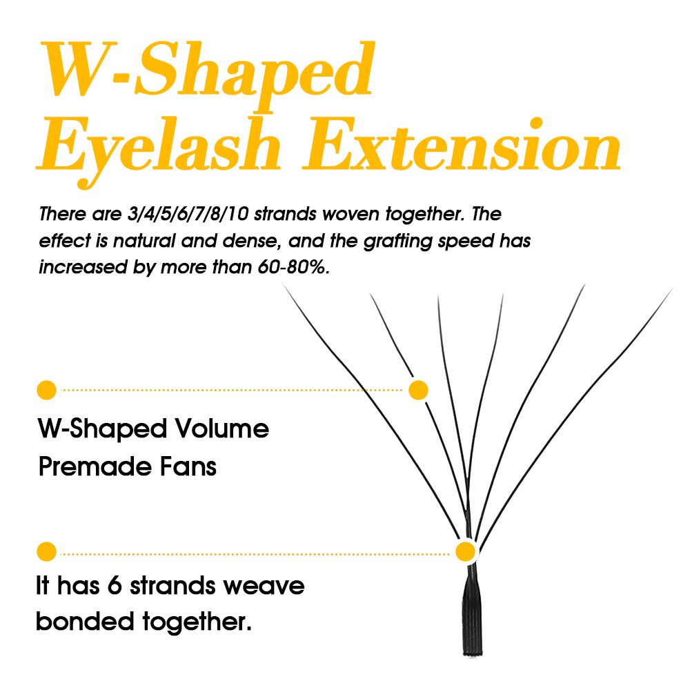 MASSCAKU W Shape Bloom  Eyelas - Eyelash Extension Volume Styles review and price