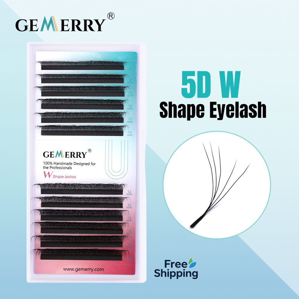 GEMERRY 5D W Shape Eyelash Ext - Eyelash Extension Volume Styles review and price